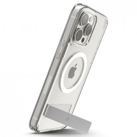 Чохол-накладка Spigen Slim Armor Essential S with MagFit для Apple iPhone 15 Pro Max Crystal Clear (ACS06452)