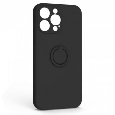Чохол ArmorStandart Icon Ring для Apple iPhone 14 Pro Max Black (ARM68718)