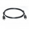 Кабель REAL-EL (EL123500036) Optical Toslink, 1м, чорний