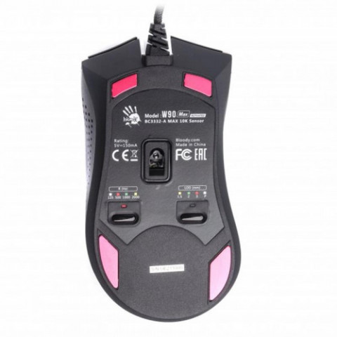 Мишка A4Tech Bloody W90 Max Panda White