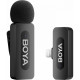 Бездротовий петличний мікрофон BOYA BY-V1 Lightning Black Купити в Україні