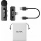 Бездротовий петличний мікрофон BOYA BY-V1 Lightning Black Купити в Україні
