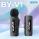 Бездротовий петличний мікрофон BOYA BY-V1 Lightning Black Купити в Україні