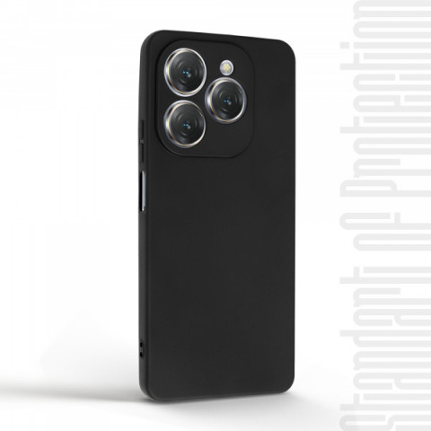 Чохол ArmorStandart Matte Slim Fit для Tecno Spark 20 Pro (KJ6) Camera cover Black (ARM74402)