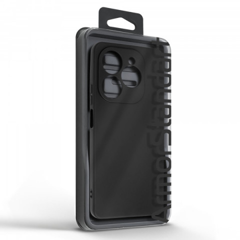 Чохол ArmorStandart Matte Slim Fit для Tecno Spark 20 Pro (KJ6) Camera cover Black (ARM74402)