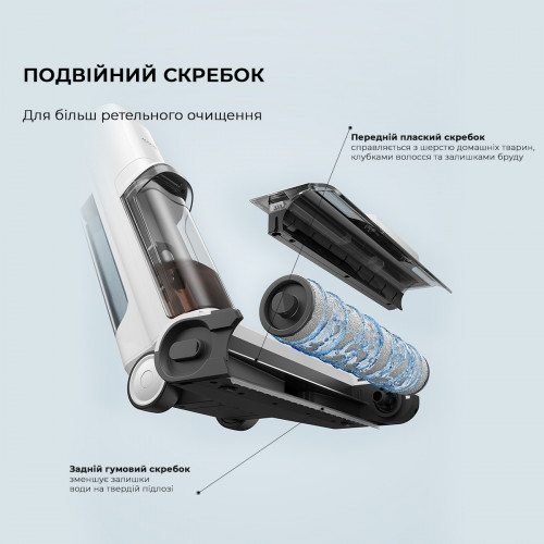 Акумуляторний миючий пилосос Mova K10 (BVC-T8A)