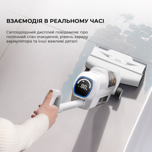 Акумуляторний миючий пилосос Mova K10 (BVC-T8A)