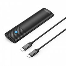 Зовнішня кишеня Orico SSD Enclosure M.2, USB 3.2 Type-C, Black (HC380503)