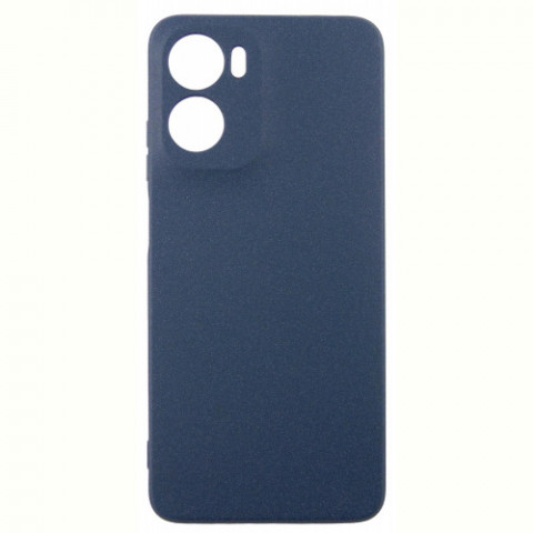 Чохол-накладка Dengos Carbon для Motorola Moto G05 Blue (DG-KM-179) + захисне скло