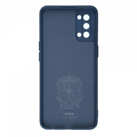 Чохол ArmorStandart ICON для OPPO Reno4 Camera cover Dark Blue (ARM57169)