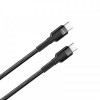 Кабель ColorWay USB Type-C - USB Type-C, 3.0А, 1м, Black (CW-CBPDCC047-BK)