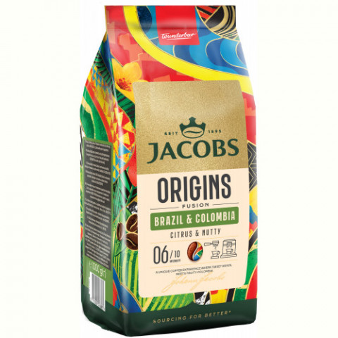Кава в зернах Jacobs South America Blend 1000г