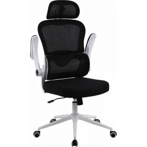 Офісне крісло GT Racer B-5880 White/Black