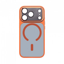 Чохол ArmorStandart Unit-C MagCase SE для Apple iPhone 17 Pro Orange Black (ARM86317)