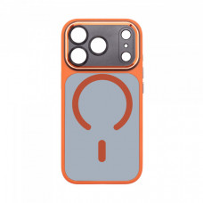 Чохол ArmorStandart Unit-C MagCase SE для Apple iPhone 17 Pro Orange Black (ARM86317)