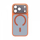 Чохол ArmorStandart Unit-C MagCase SE для Apple iPhone 17 Pro Orange Black (ARM86317)