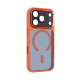 Чохол ArmorStandart Unit-C MagCase SE для Apple iPhone 17 Pro Orange Black (ARM86317)