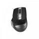 Миша бездротова безшумна A4Tech Fstyler FG35S (Grey), USB, колір чорний+сірий