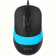 Мишка A4Tech FM10 Black/Blue USB