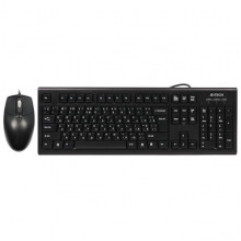 Комплект A4Tech клавіатура+мишка KRS-85+OP-720, USB, Чорна