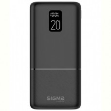 Універсальна мобільна батарея Sigma mobile X-Power SI20A2QL 20000mAh Black (4827798423813)