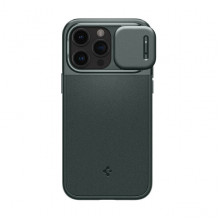 Чохол Spigen Optik Armor MagSafe для iPhone 15 Pro Abyss Green (ACS06739)