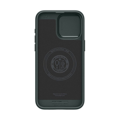Чохол Spigen Optik Armor MagSafe для iPhone 15 Pro Abyss Green (ACS06739)