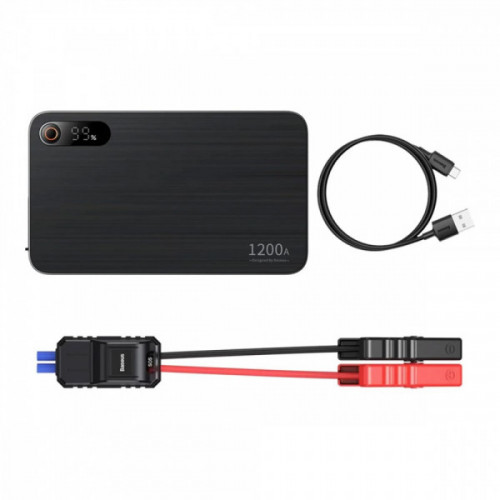 Пусковий Пристрій Baseus Super Energy Pro+ 1200A black Купити в Україні