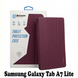 Чохол-книжка BeCover Smart для Samsung Galaxy Tab A7 Lite SM-T220/SM-T225 Red Wine (707591)