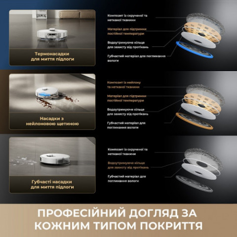 Робот-пилосос Dreame Bot Matrix 10 Pro Black (RLM61HE-Bl)