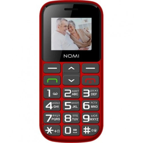 Мобiльний телефон Nomi i1871 Dual Sim Red