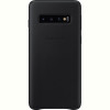 Чохол-накладка Samsung Leather Cover для Samsung Galaxy S10 SM-G973 Black (EF-VG973LBEGRU)