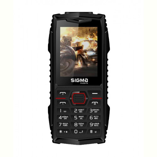 Мобільний телефон Sigma mobile X-treme AZ68 Dual Sim Black/Red