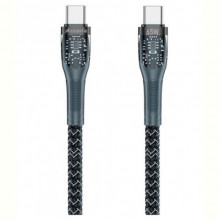 Кабель Proda Azeada Lotto PD-B89CC USB Type C - USB Type C 65W, 1.3м, Black (PD-B89 (C-C)-BK)