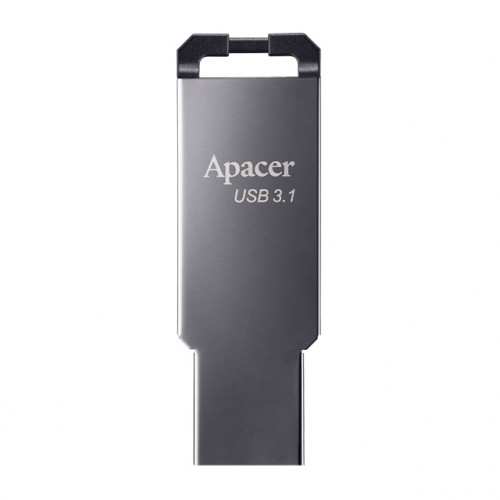 Флеш-накопичувач USB3.2 32GB Apacer AH360 Metal Black (AP32GAH360A-1)