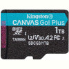 Карта пам`яті MicroSDXC 1TB UHS-I/U3 Class 10 Kingston Canvas Go! Plus R170/W90MB/s (SDCG3/1TBSP)