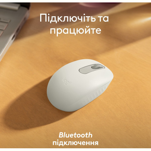 Миша бездротова Logitech M196 Off White (910-007460)