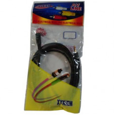 Аудіо-кабель Atcom (16849) mini-jack 3.5мм(M)-mini-jack 3.5мм(F) 5м пакет (Подовжувач)