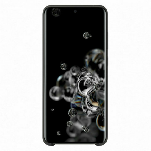 Чохол-накладка Samsung Silicone Cover для Samsung Galaxy S20 Ultra SM-G988 Black (EF-PG988TBEGRU)