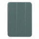 Чохол-книжка BeCover Tri Fold Soft TPU для Apple iPad Mini 7 2024 8.3" Dark Green (712445)