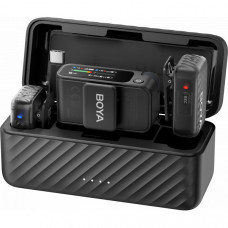 Бездротовий мікрофон BOYA MIC 2-02 Type-C/TRS Black