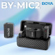 Бездротовий мікрофон BOYA MIC 2-02 Type-C/TRS Black Купити в Україні