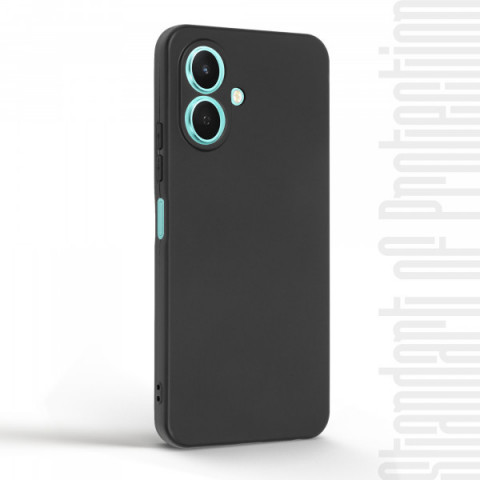 Чохол ArmorStandart Matte Slim Fit для Tecno Spark Go 2 4G Camera cover Black (ARM87158)