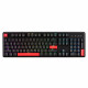 Клавіатура механічна Lemokey X3 104Key, Keychron Brown, USB-A, QMK/VIA, Hot-Swap, EN/UKR, RGB, чорний