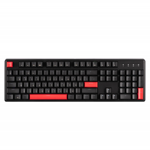 Клавіатура механічна Lemokey X3 104Key, Keychron Brown, USB-A, QMK/VIA, Hot-Swap, EN/UKR, RGB, чорний
