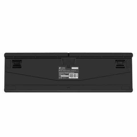 Клавіатура механічна Lemokey X3 104Key, Keychron Brown, USB-A, QMK/VIA, Hot-Swap, EN/UKR, RGB, чорний