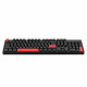 Клавіатура механічна Lemokey X3 104Key, Keychron Brown, USB-A, QMK/VIA, Hot-Swap, EN/UKR, RGB, чорний