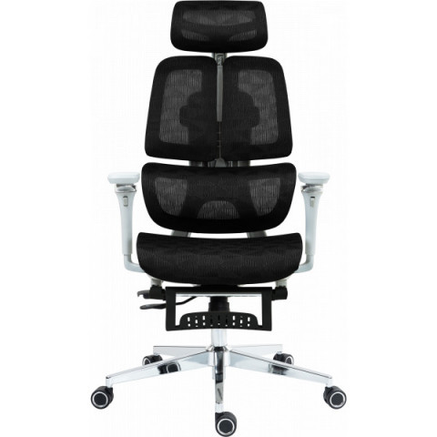 Офісне крісло GT Racer B-2450 White/Black
