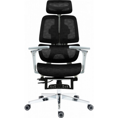 Офісне крісло GT Racer B-2450 White/Black