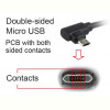 Кабель Cablexpert (CCB-USB2-AMmDM90-6) USB2.0(М) - microUSB(M), чорний, 1.8м